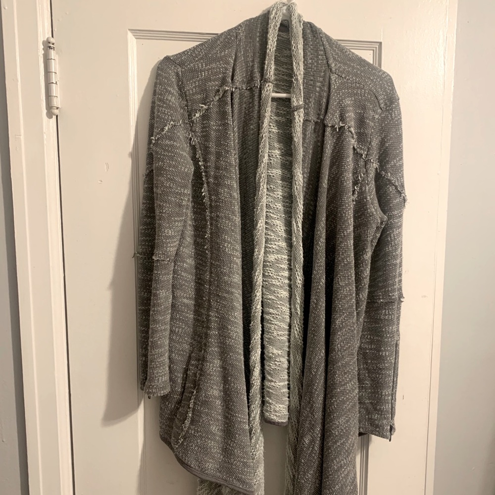 Free People gray cardigan